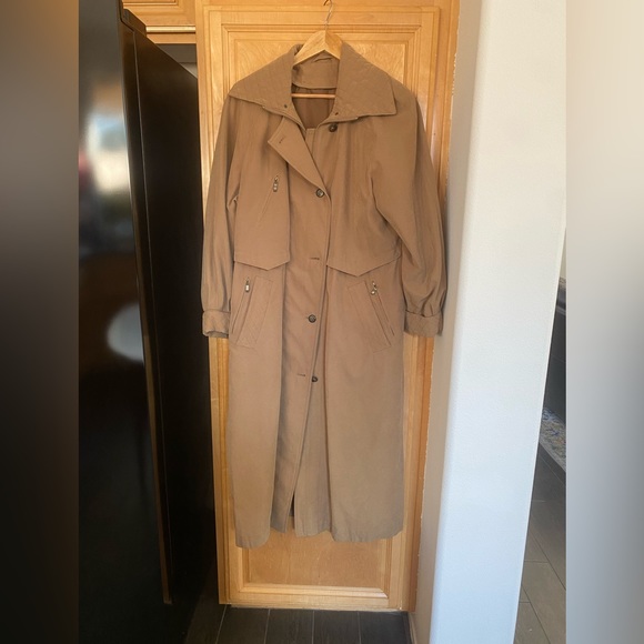 Vintage Fleet Street Women's Trench Coat Removable Lining - Picture 3 of 11